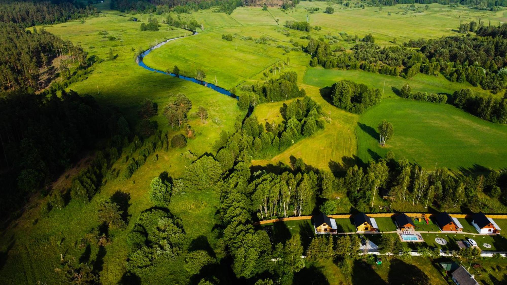 Oaza U Kaszuba- Domki Nad Slupia Jamno Екстер'єр фото